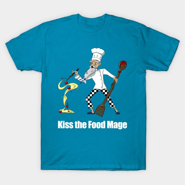 Food Mage (Kiss the Food Mage) T-Shirt by dms_block